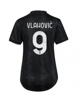 Juventus Dusan Vlahovic #9 Auswärtstrikot für Frauen 2022-23 Kurzarm